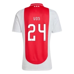 AFC Ajax Amsterdam Vos #24 Voetbalshirt 2024-25 Thuistenue Heren
